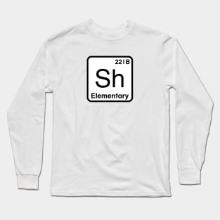 Atomic Symbol for Deduction. Long Sleeve T-Shirt